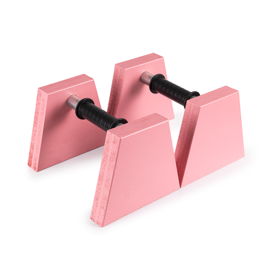 PS SPOR Ahşap Şınav Barı, Amut Barı, Paralel Bar (PEMBE)