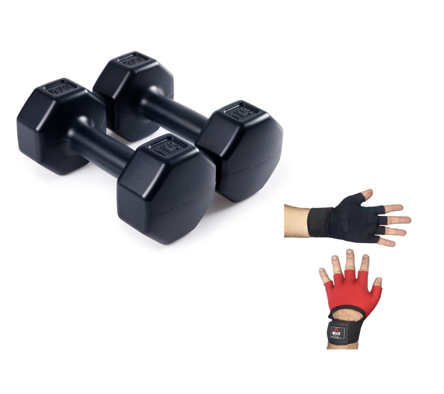 PS SPOR 1 KG DAMBIL X 2 ADET + BODY ELDİVENİ