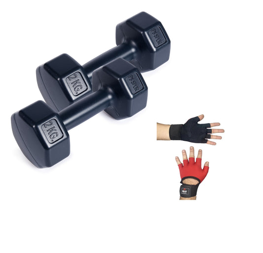 PS SPOR 2 KG DAMBIL X 2 ADET + BODY ELDİVENİ