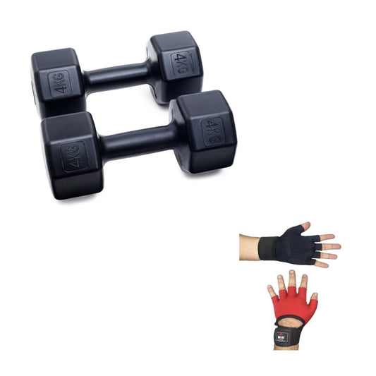 PS SPOR 4 KG DAMBIL X 2 ADET + BODY ELDİVENİ