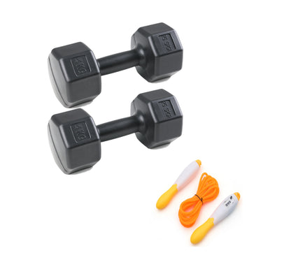 PSSPOR 2 X 4 DAMBIL SET + AYARLANABİLİR ATLAMA İPİ