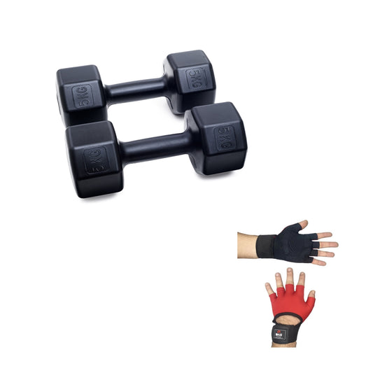 PS SPOR 5 KG DAMBIL X 2 ADET + BODY ELDİVENİ