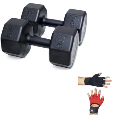 PS SPOR 7 KG DAMBIL X 2 ADET + BODY ELDİVENİ