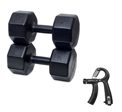 PSSPOR 2 X 7 DAMBIL SET + SAYAÇLI ve AYARLANABİLİR EL YAYI