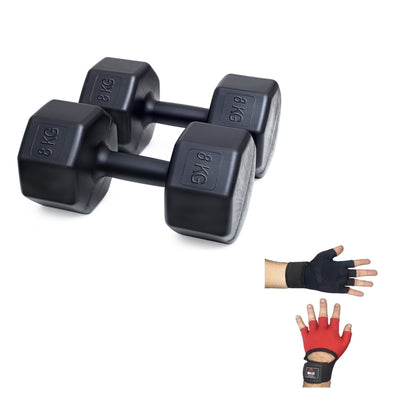 PS SPOR 8 KG DAMBIL X 2 ADET + BODY ELDİVENİ