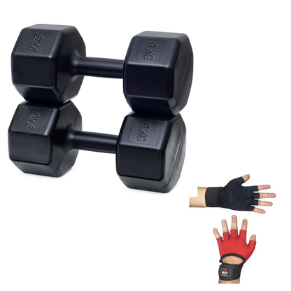 PS SPOR 9 KG DAMBIL X 2 ADET + BODY ELDİVENİ
