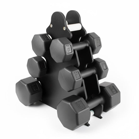 3 SET SİYAH RENK DAMBIL SETİ ve STAND (1KG-2KG-3KG + STAND OLARAK GÖNDERİM YAPILMAKTADIR)